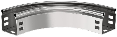 Угол для лотка плавный 90град. 100х50 Г01 ESCA IEK CPG01-0-90-050-100
