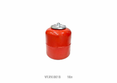 Бак расширительный вертикальный RV 18л красн. (60шт/пал) VALFEX VF.RV.0018