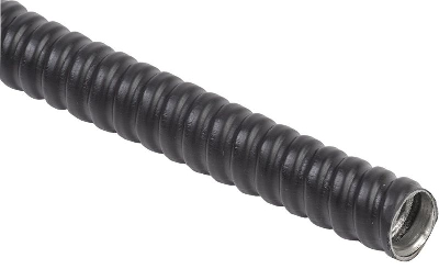 Металлорукав Р3-ЦПнг-12 d12мм с протяжкой черн. ELASTA (уп.50м) IEK CMP10-12-050
