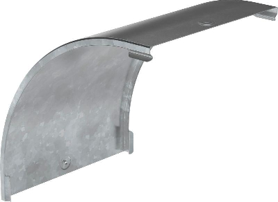 Крышка угла плавного 90град. тип В20 ESCA 150мм HDZ IEK CPV41D-0-90-150-08-HDZ