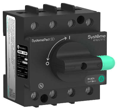 Выключатель-разъединитель SystemePact SD80 3п 50А SE SSD00803MF0050