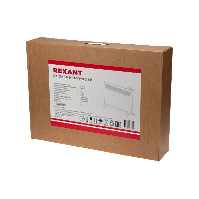 Конвектор электрический 1.5кВт с механическим термостатом Rexant 60-0084