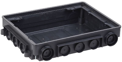 Коробка напольная ONFLOOR 12 12мод. PRIMER IEK KNU-12-PA-9011